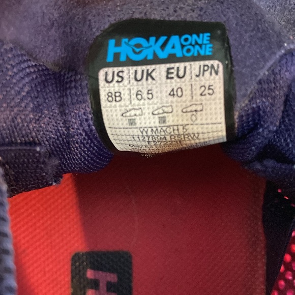 HOKA Mach 5 Profly Low Top Sneaker Raspberry/Strawberry - Picture 13 of 13